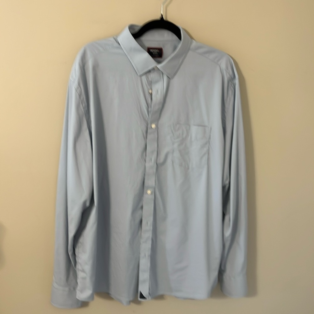 UNTUCKit Men’s Dress shirt light blue size XL